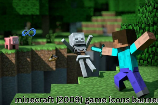 minecraft (2009) game icons banners