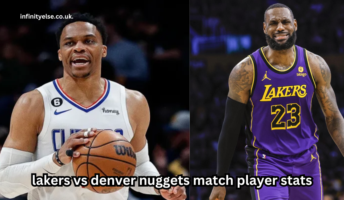 lakers vs denver nuggets match player stats