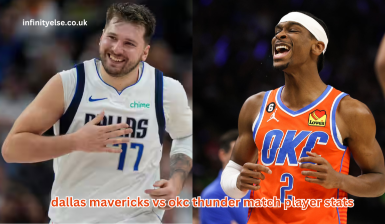 dallas mavericks vs okc thunder match player stats