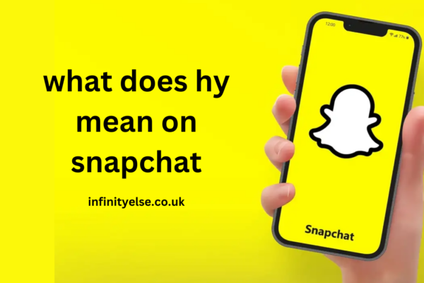 what does hy mean on snapchat