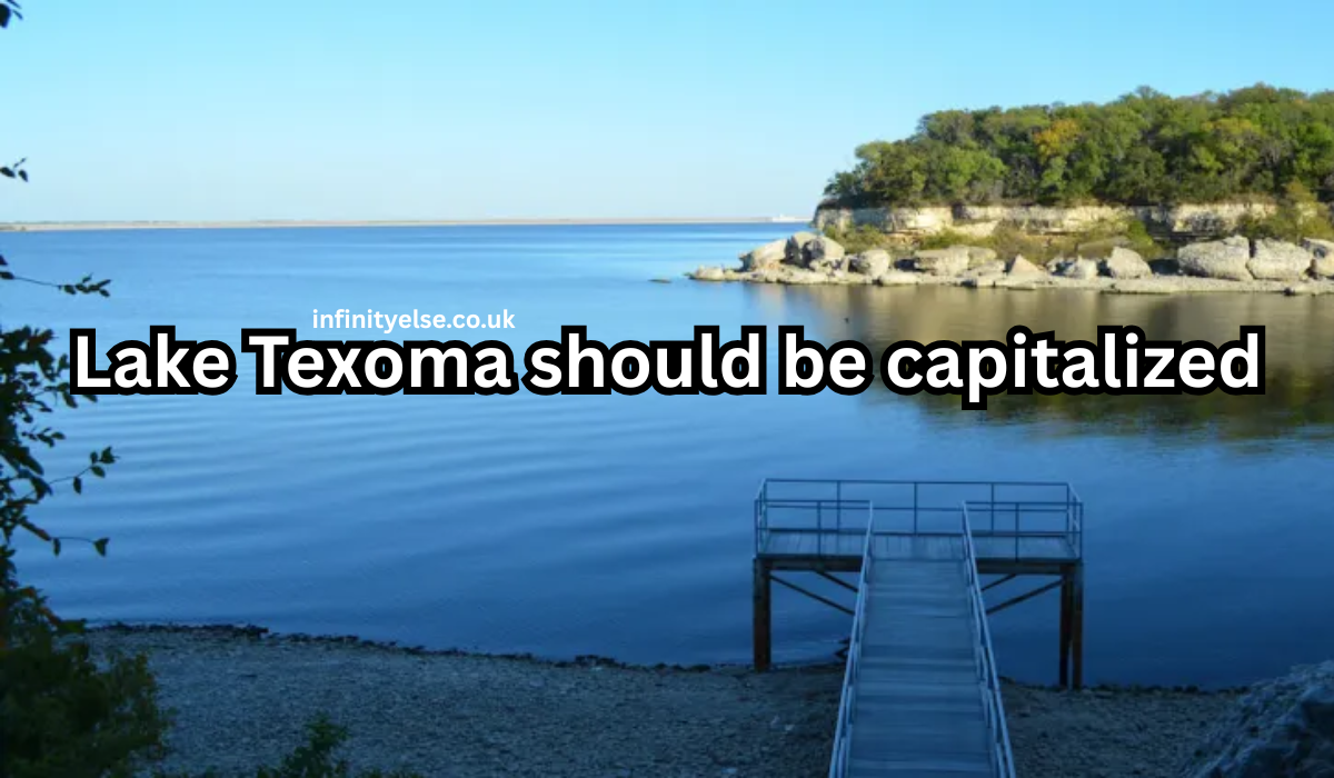 Lake Texoma should be capitalized
