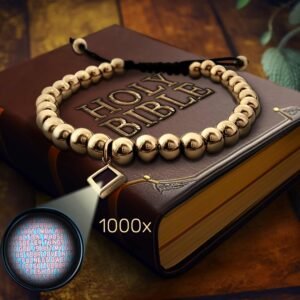 Gifts for Bible Lovers Bracelet with Complete Bible Inside - My Nano Jewellery
