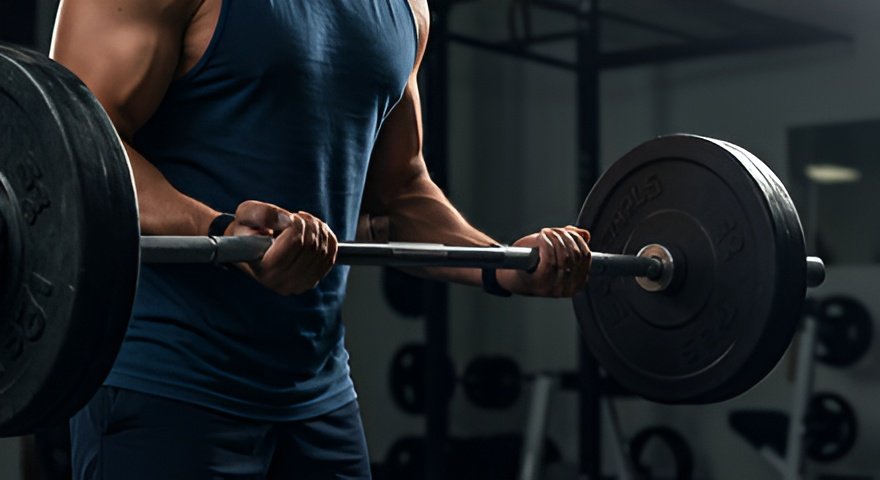 Khema Rushisvili Weightlifting Bar