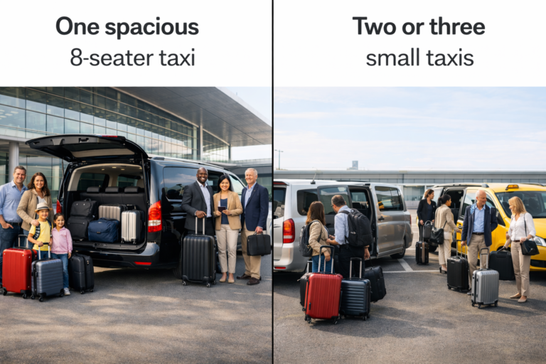 8 Seater Taxi for Family and Group Travel – Safe, Spacious and Stress-Free Journeys
