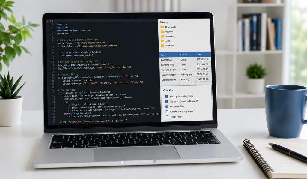 How to Automate Repetitive Tasks With Python for Beginners