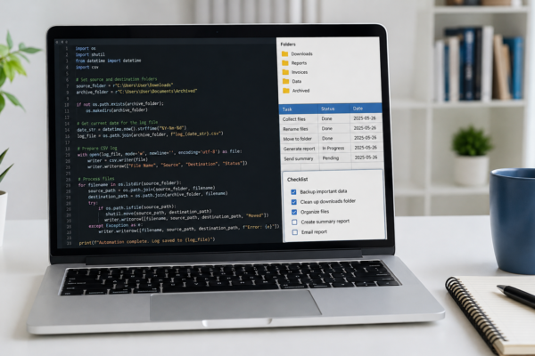 How to Automate Repetitive Tasks With Python for Beginners